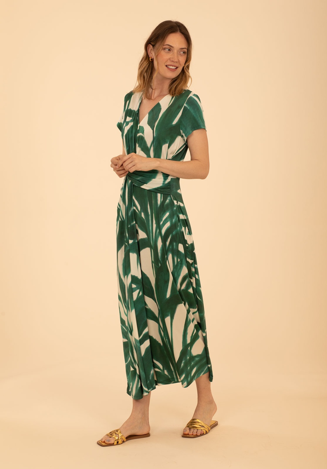 Knotted Leaves Dress 1