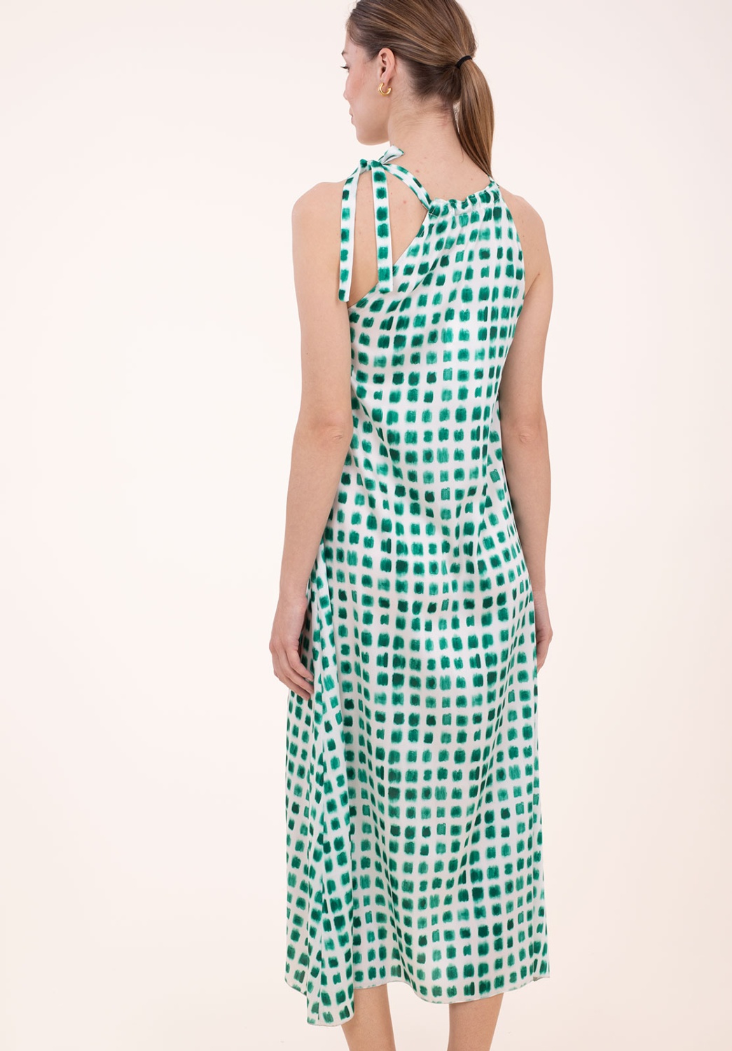 Vestido Halter Estampado 5