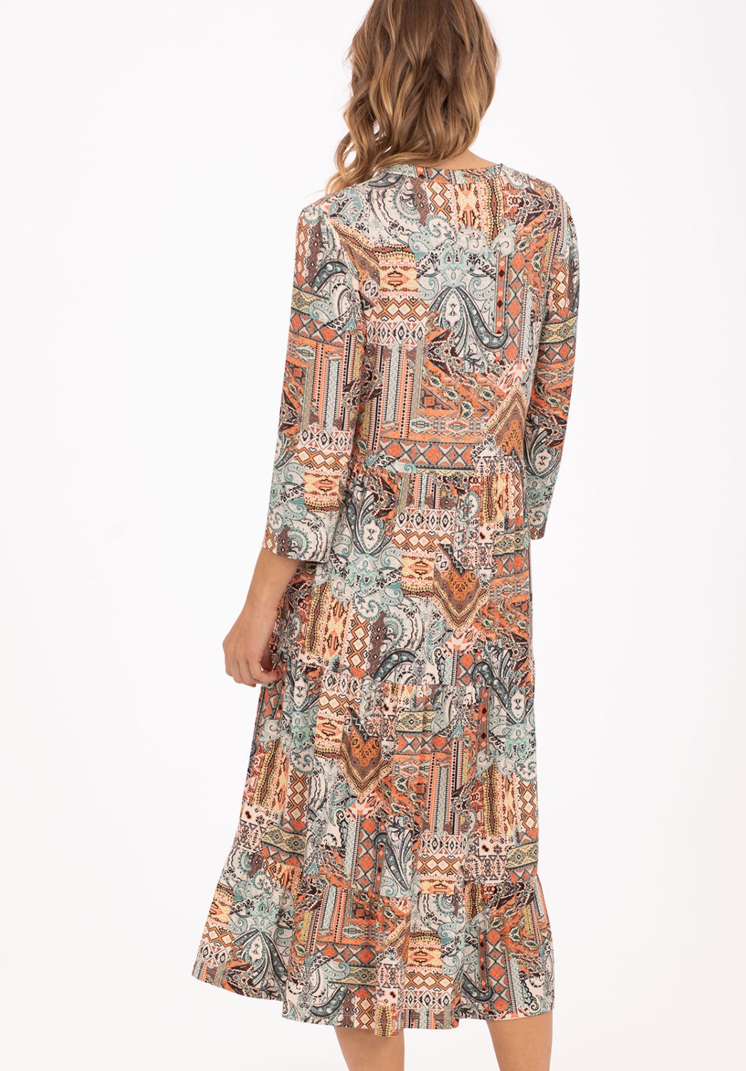 Ethnic Knit Dress 2