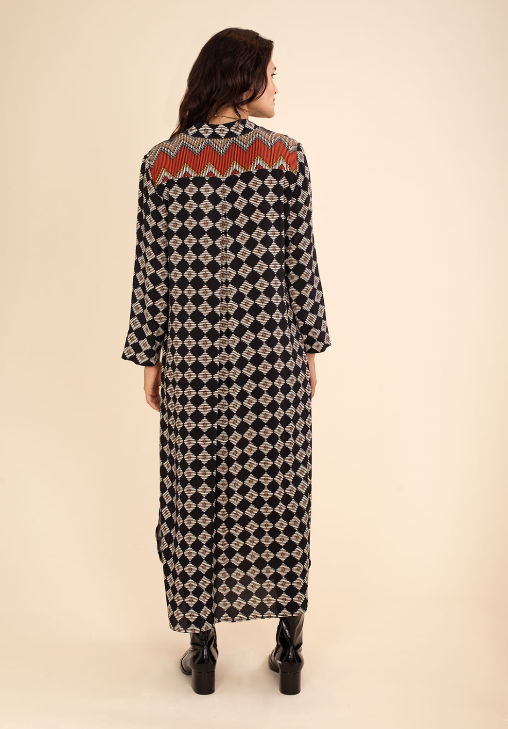Vestido Camisero Zig-zag 2