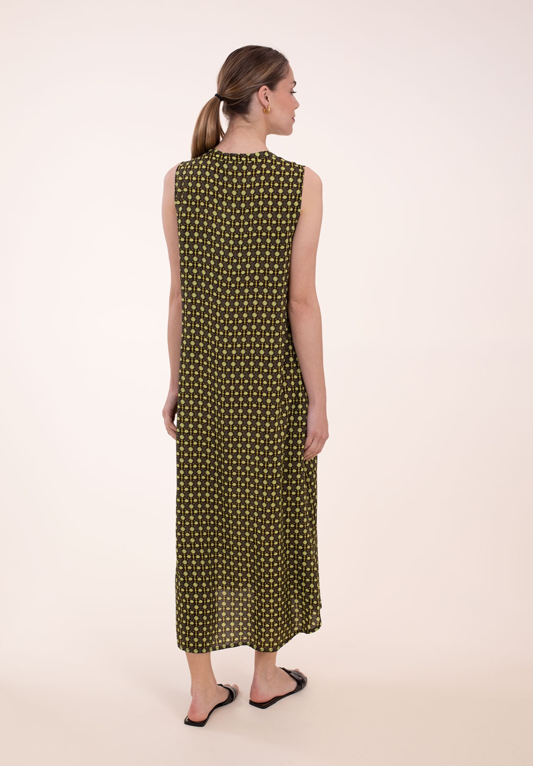 Vestido Geométrico Retro 3
