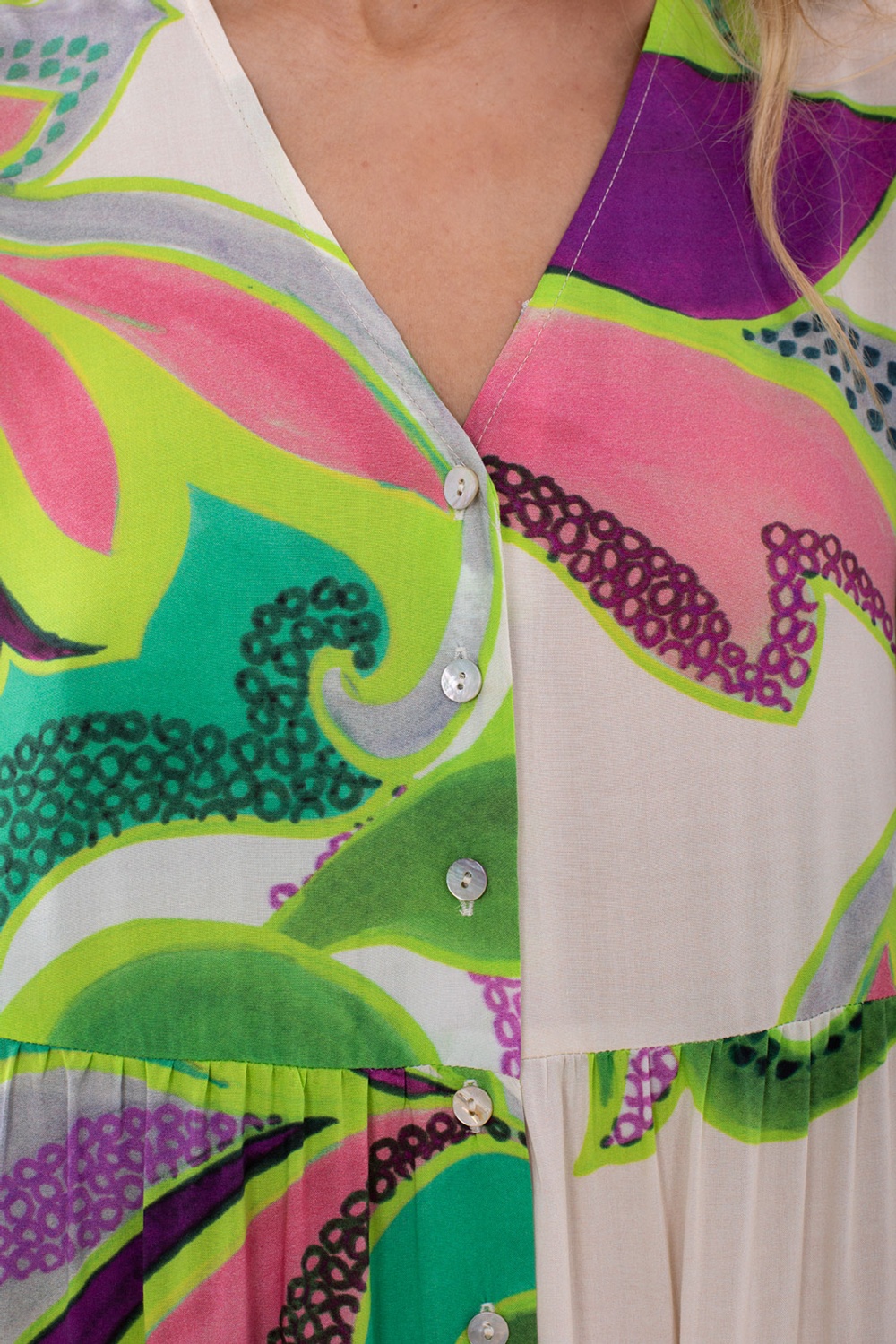 Vestido Fluido Estampado 2