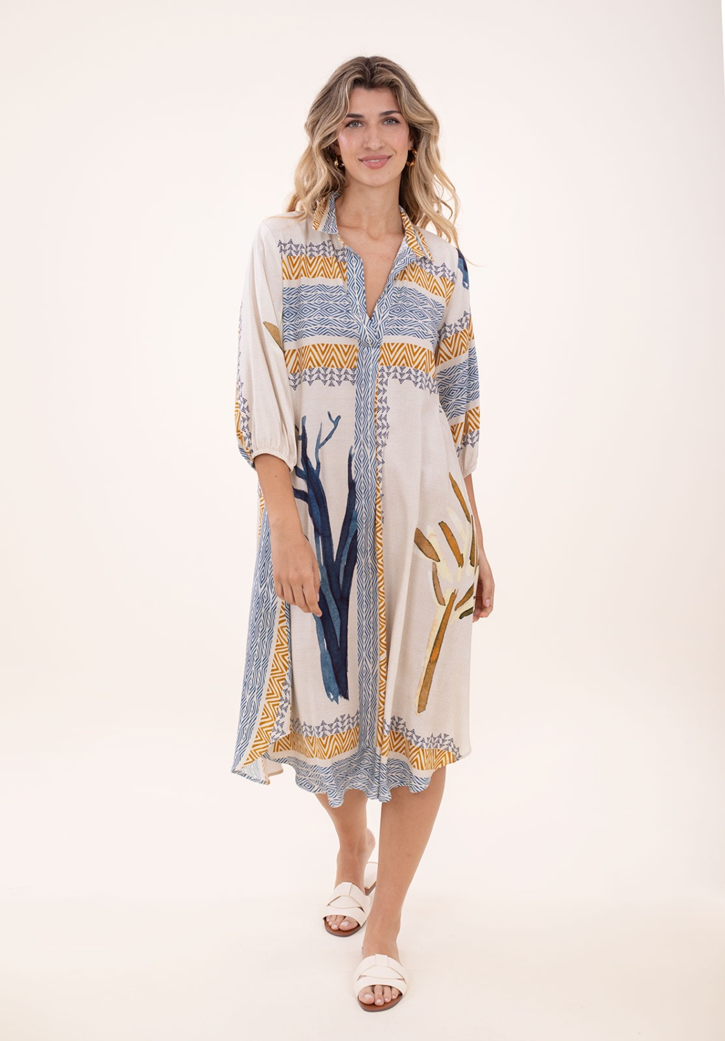 Vestido Estampado Árbol 1