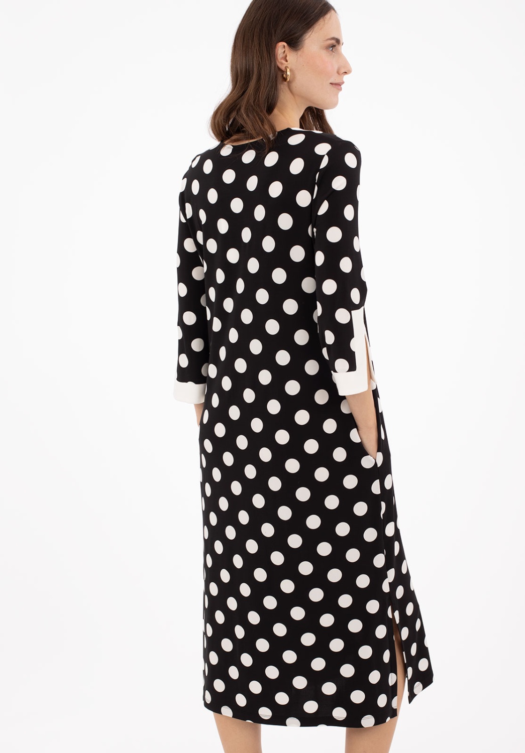 Vestido Punto Topos 4