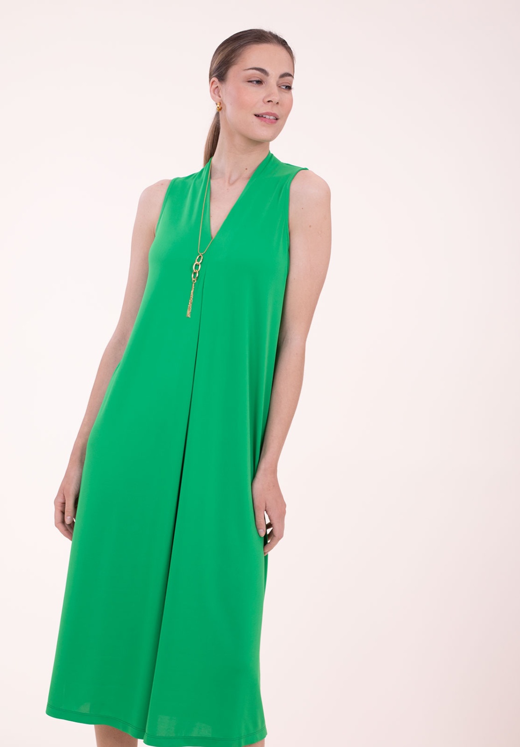 Vestido Punto Verde 1