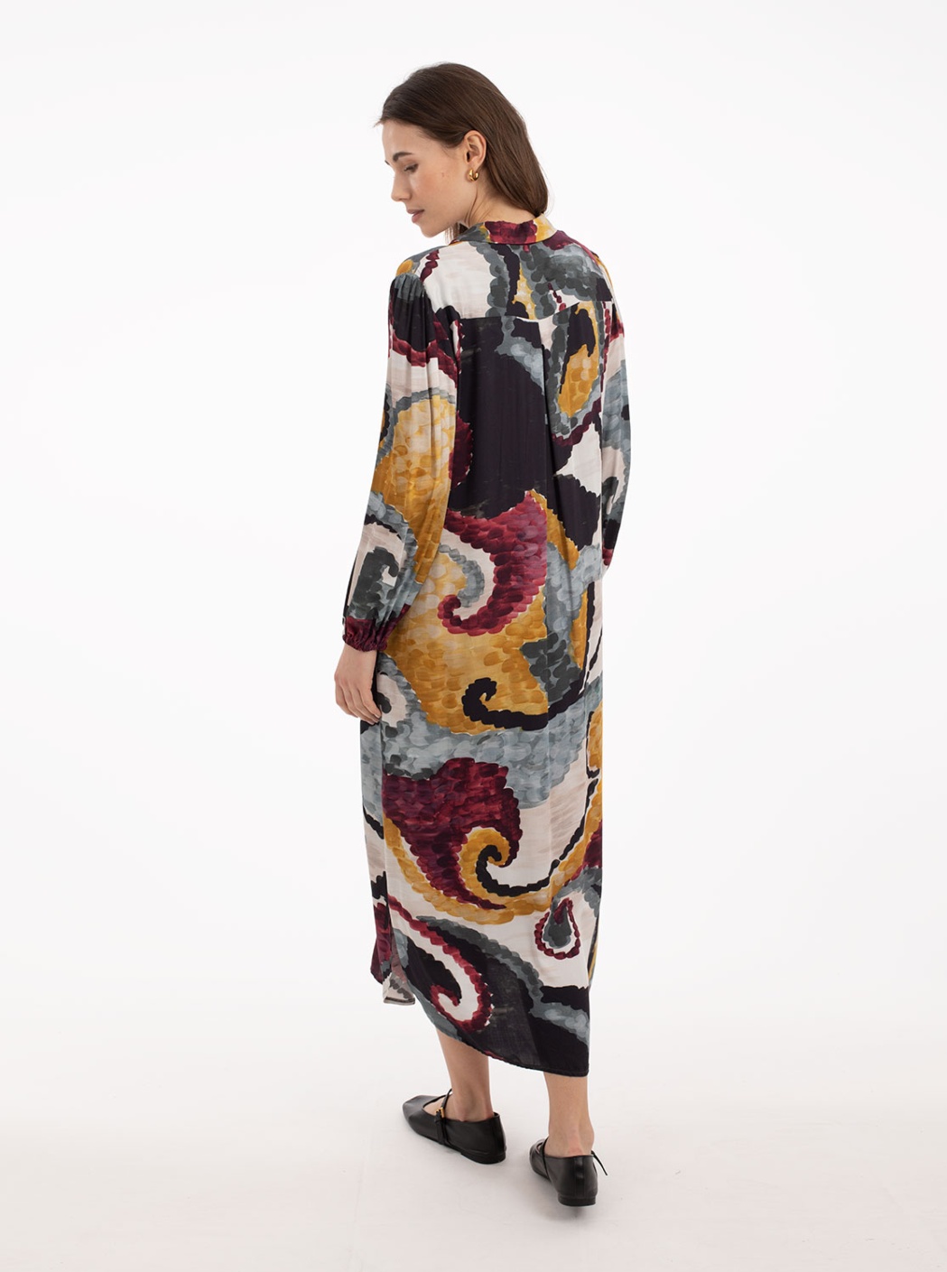 Vestido estampado Abstracto Multicolor 2
