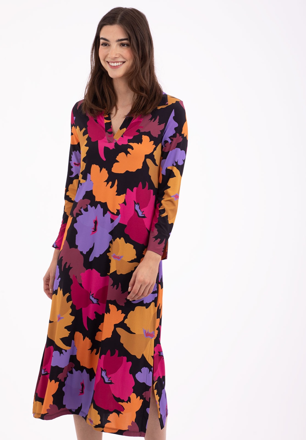Robe à imprimé floral 3