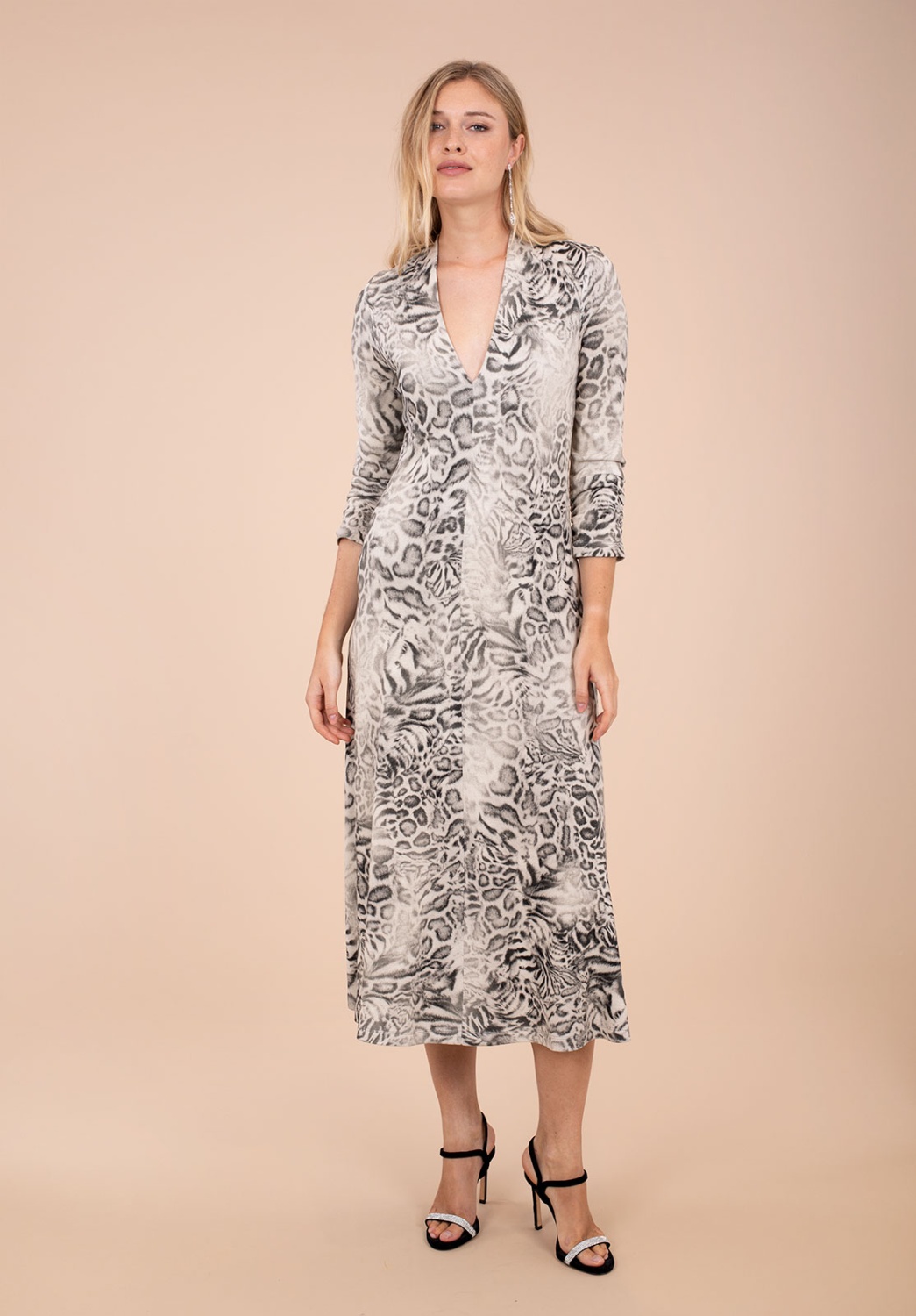 Vestido Estampado Animal Print 1