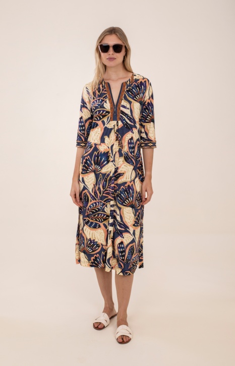 Vestido Fluido Estampado