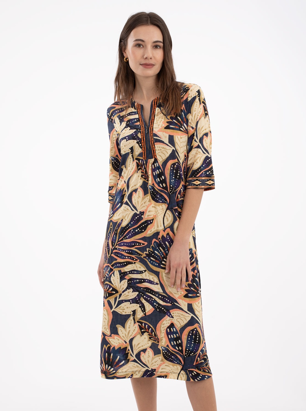 Vestido Fluido Estampado