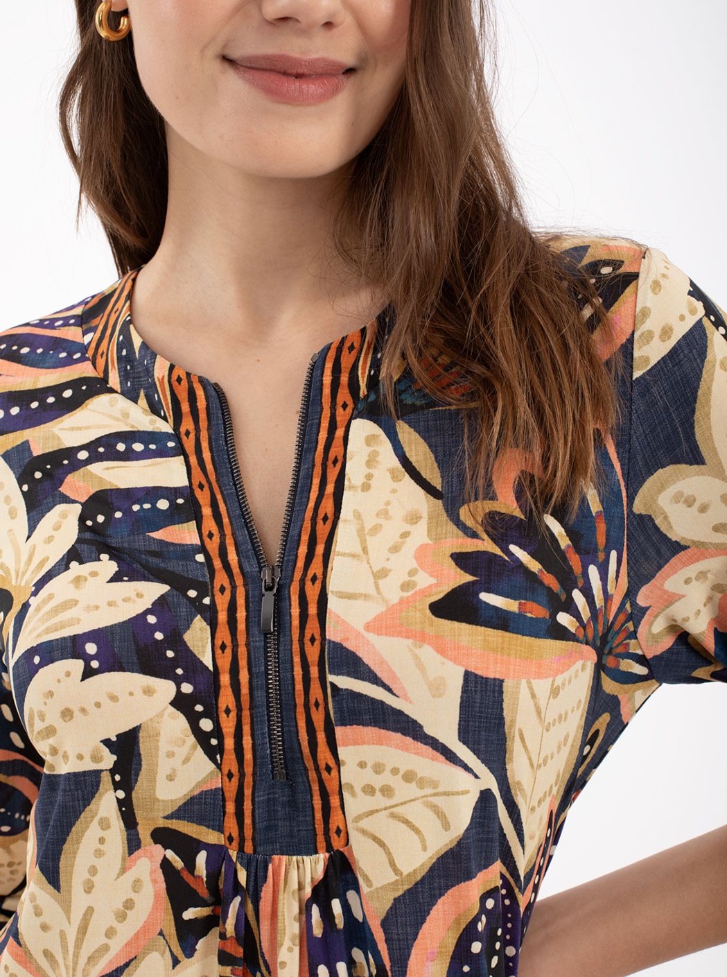 Vestido Fluido Estampado 2