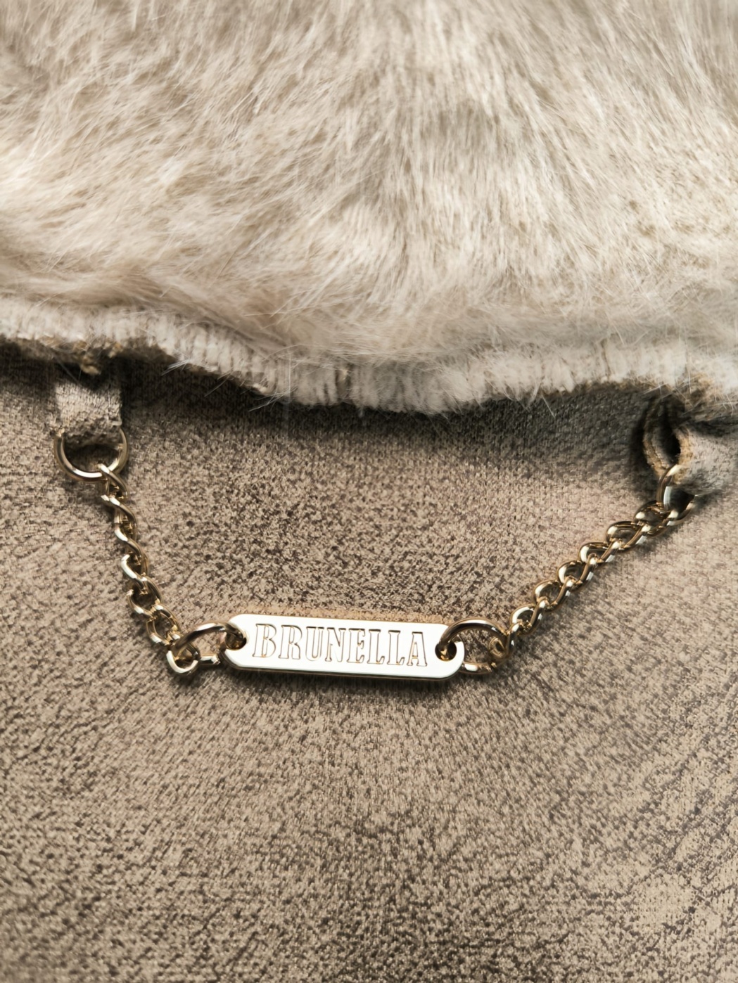 Chaqueta beige de pelo 2