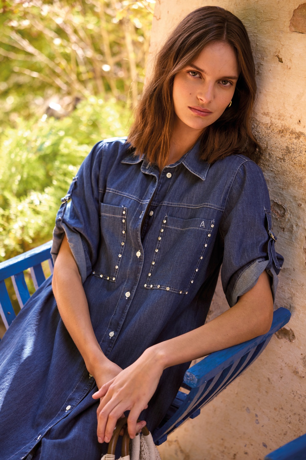 Vestido Camisero Estilo Tejano