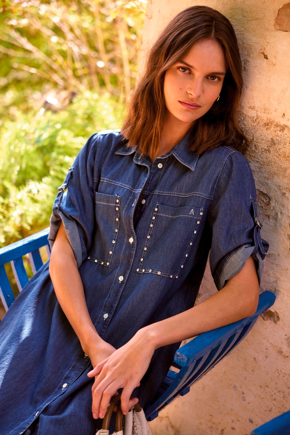 Vestido Camisero Estilo Tejano 5