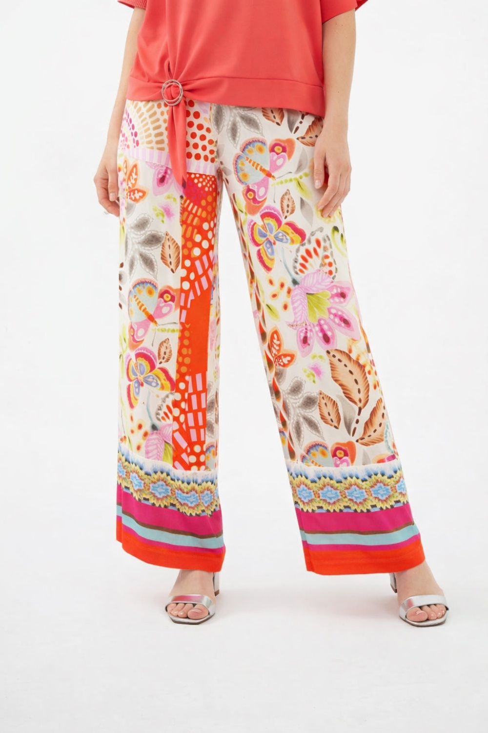 Pantalón Estampado Patch Rojo 2