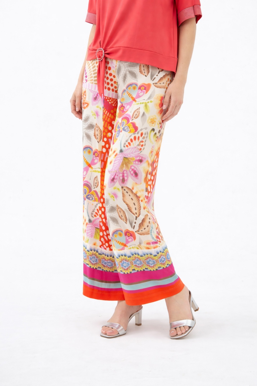 Pantalón Estampado Patch Rojo 3