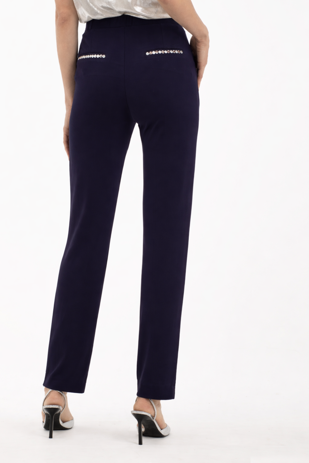 Pantalón Pitillo Marino 1