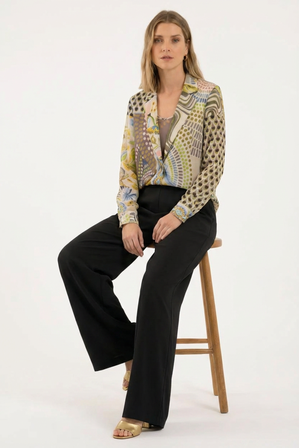 Pantalón Ancho Negro 3