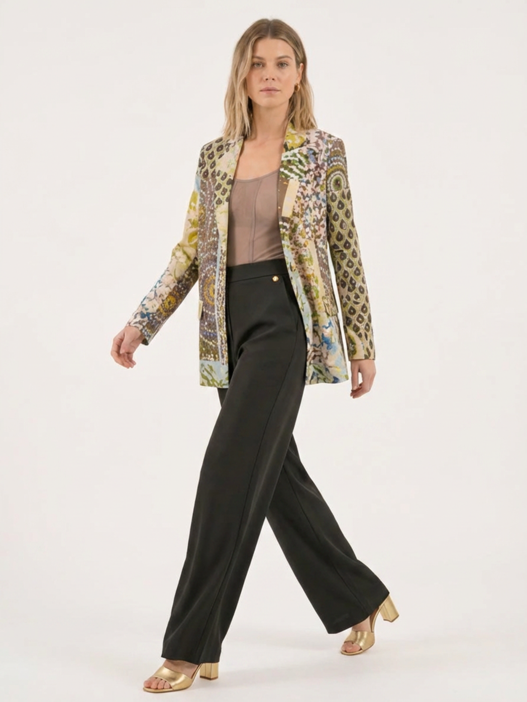 Pantalón Ancho Negro 2