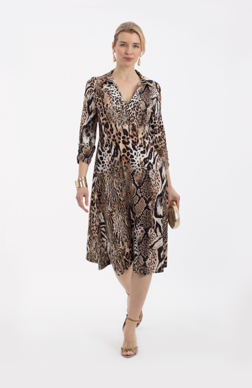 Vestido Animal Print 5