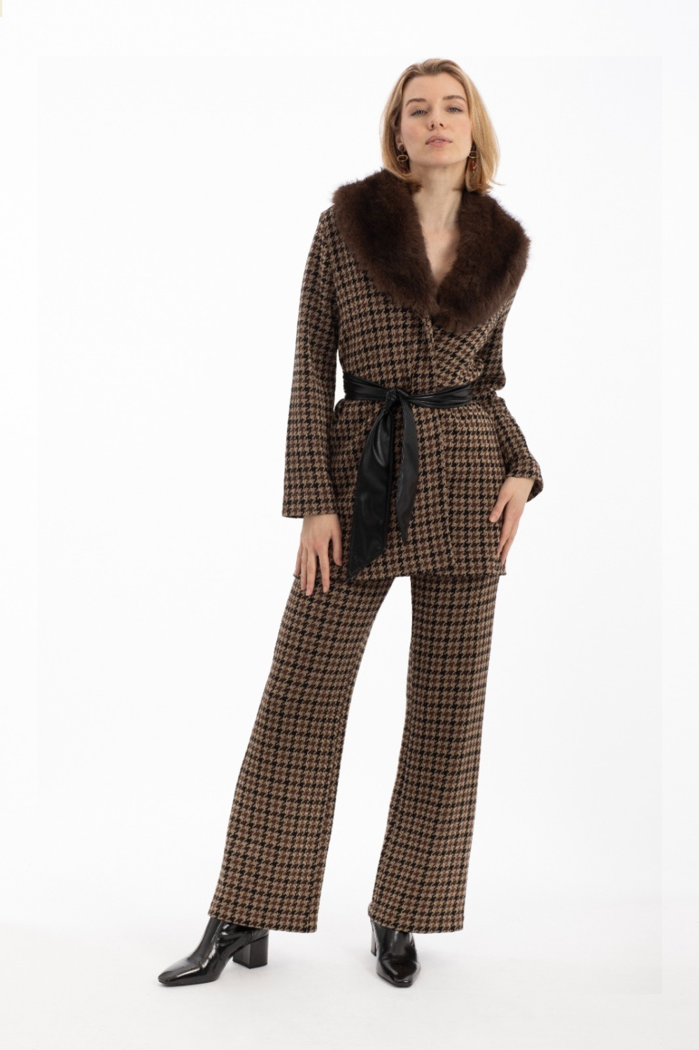 Chaqueta Corto Marron
