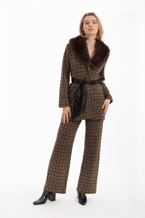 Chaqueta Corto Marron