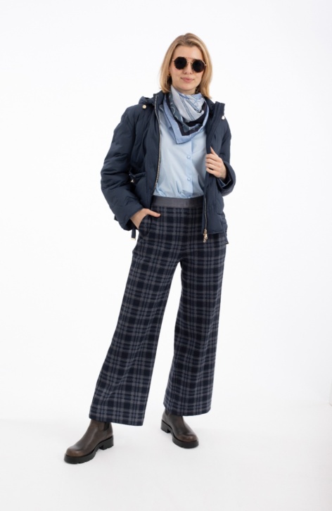 Pantalón Cuadros Marino