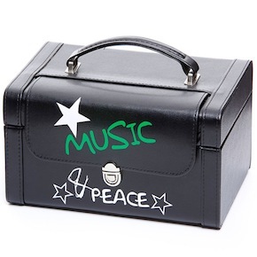 SQUARE JEWELRY BOX MUSIC&PEACE HF - Item1