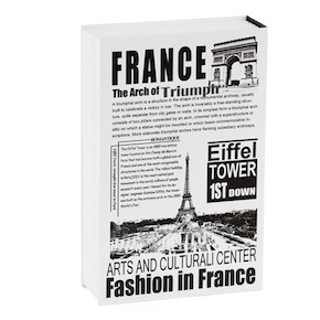 SET OF 2 PARIS BOOK BOX HF - Item