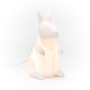SMALL GEOMETRIC LAMP (2dinos+rabbit) HF - Item3