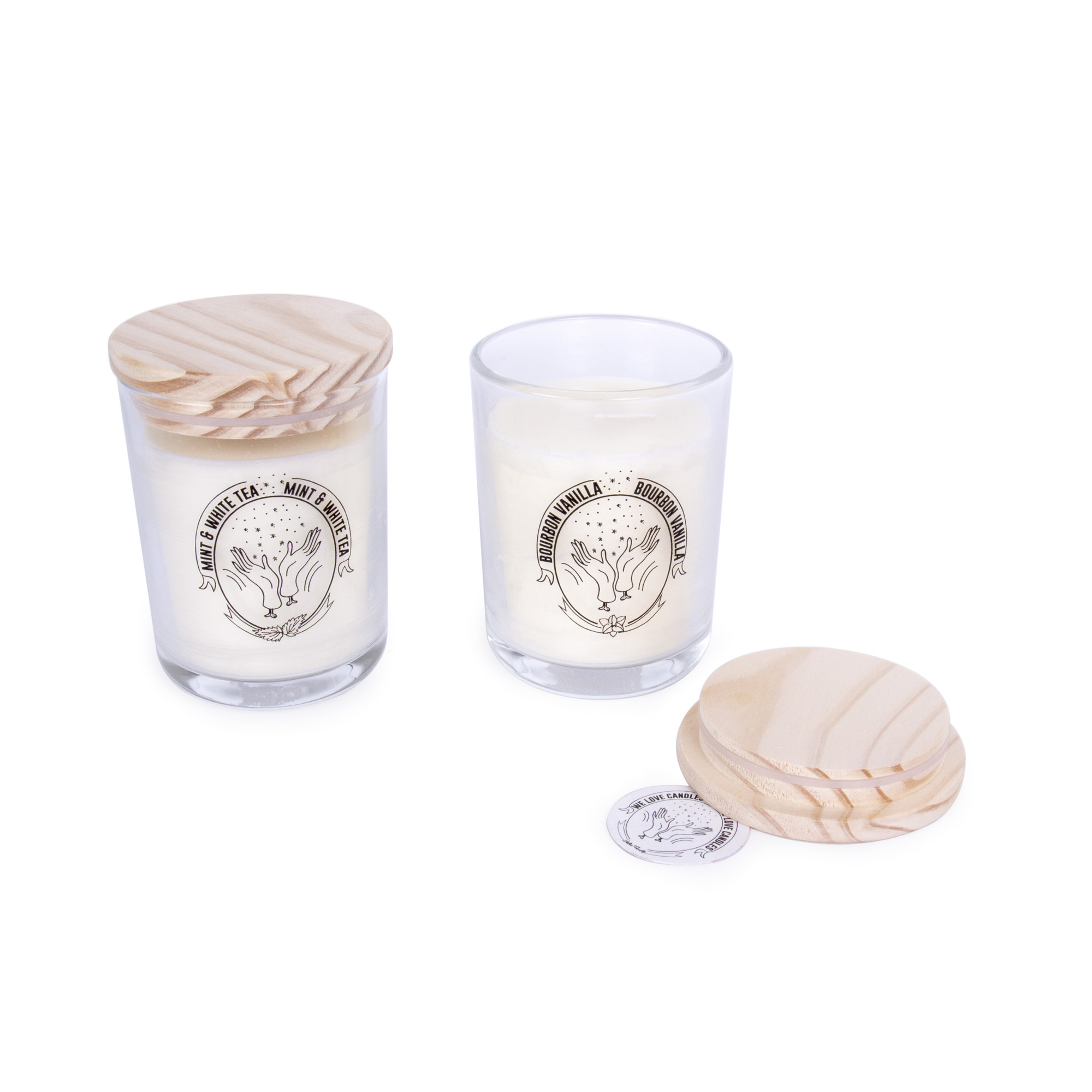 GLASS CANDLE FLAVOURS HF