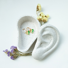 JEWELRY BOX WHITE EAR HF - Item1