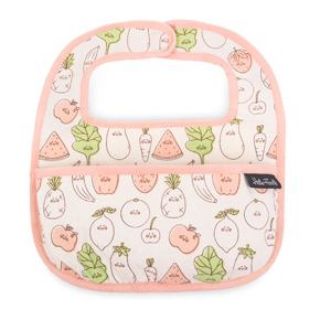 PACK 2 BABY BIB PINK AND GREEN HF - Item1