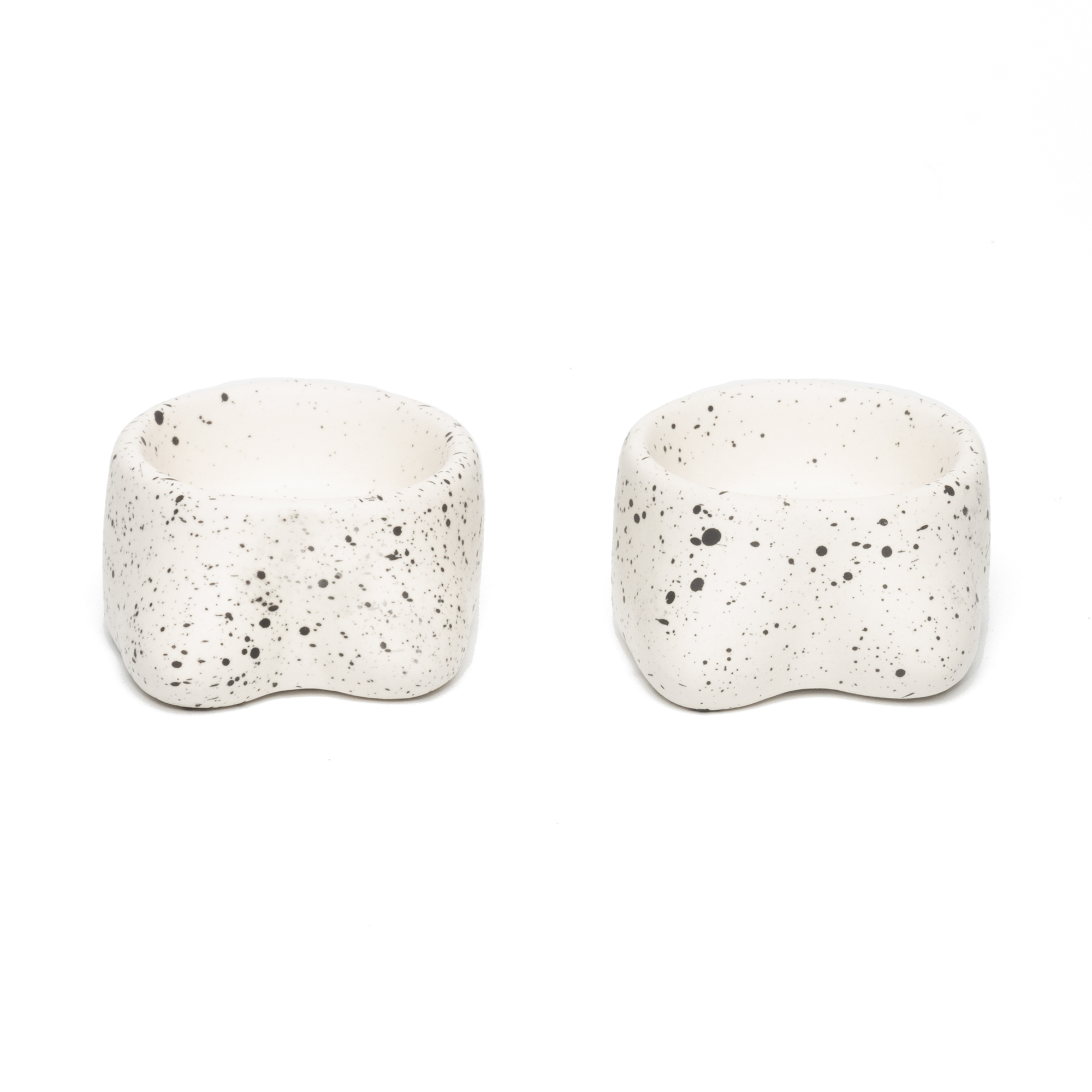 PACK OF 2 TITS CANDLE HOLDERS WHITE SMALL SIZE HF