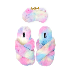 SLIPPERS AND FACEMASK RAINBOW HF - Item2