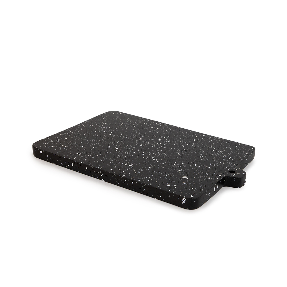 BLACK CUTTING AND SERVING BOARD HF