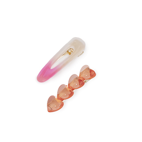 PACK OF 2 PINK CLIPS HF