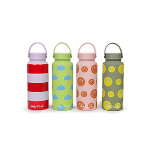 RED AND PINK STRIPED BOTTLE 1L HF - Item2