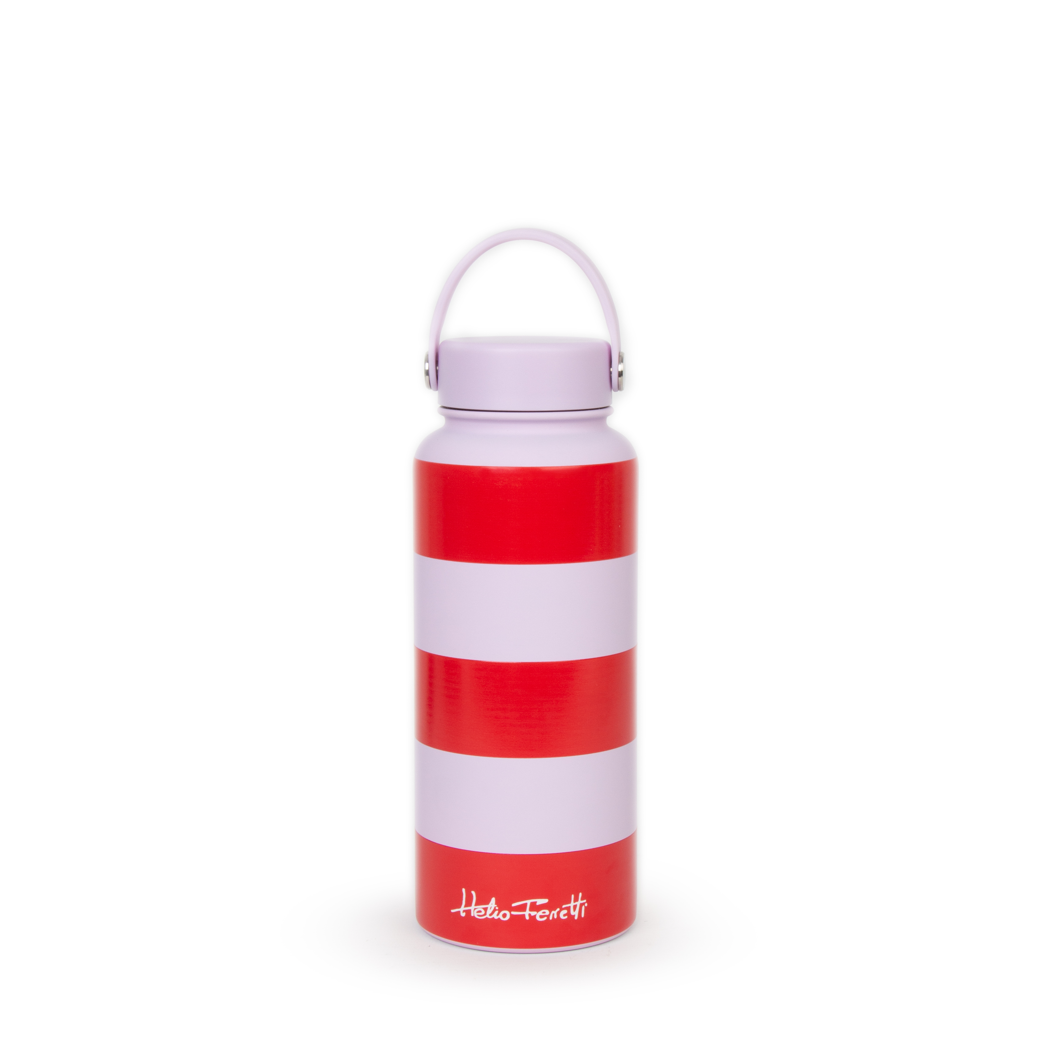 RED AND PINK STRIPED BOTTLE 1L HF - Item