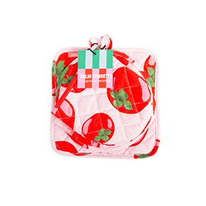 TOMATOES OVEN MITT AND CLOTH SET HF - Item1