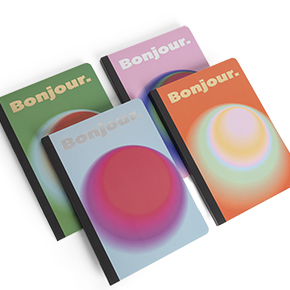 PINK BONJOUR A5 NOTEBOOK HF - Item2