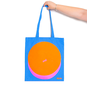 TOTE BAG HERE&NOW AZUL HF