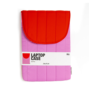 PINK PUFFY LAPTOP SLEEVE 15