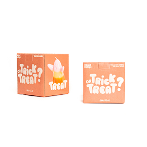 CANDLE GHOST “TREAT” ORANGE HF - Item2