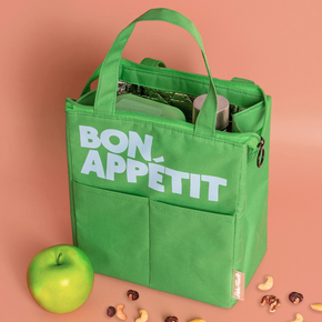 BOTTLE GREEN BON APPÉTIT ISOTHERMIC LUNCH BAG HF - Item3