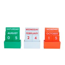 CALENDARIO PEQUEÑO FULL COLOR GLOSSY ROJO HF - Ítem3