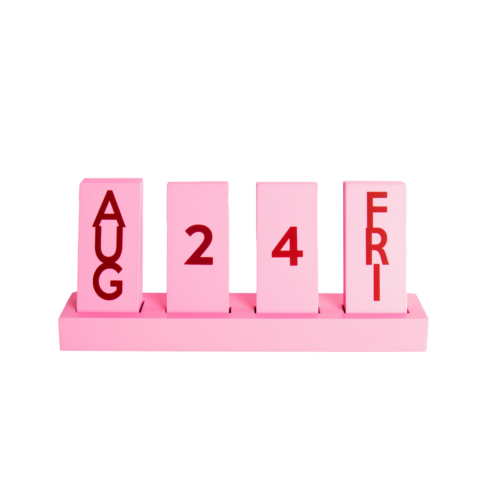 CALENDARIO VERTICAL FULL COLOR ROSA HF