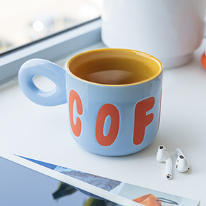 LIGHT BLUE COFFEE MUG HF - Item2