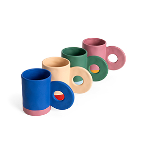 TAZA DE CERÁMICA AZUL HF - Ítem1