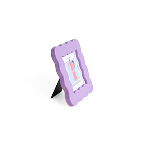 VIOLET ACRYLIC PETAL PHOTO FRAME (M) HF - Item1